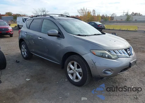 2009 Nissan Murano Sl z USA, uszkodzony, nr VIN JN8AZ18W99W103750